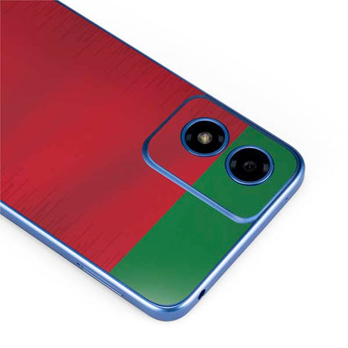 Portugal Soccer Flag Moto G Play 4G (2024) Skin